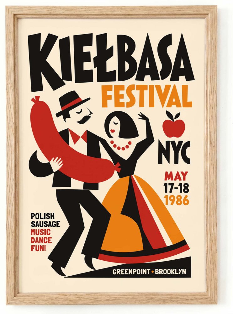 Kielbasa Festival NYC Poster