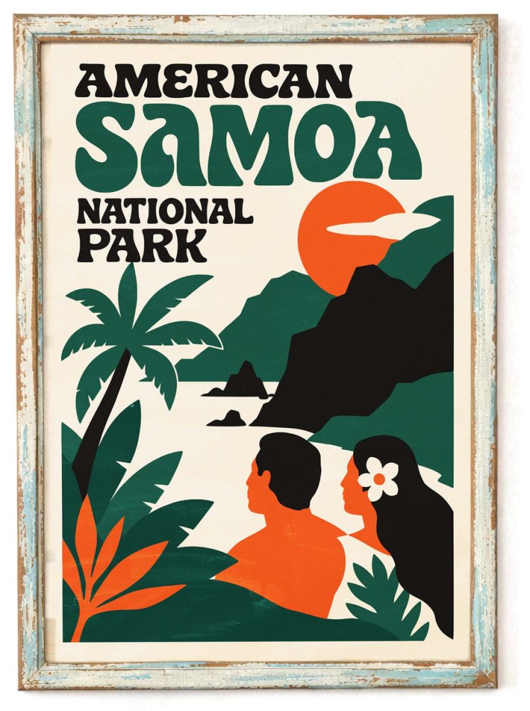 American Samoa Park Poster