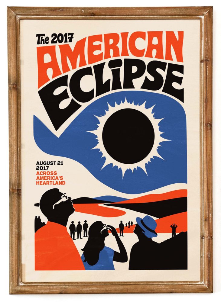 American Eclipse Poster Print