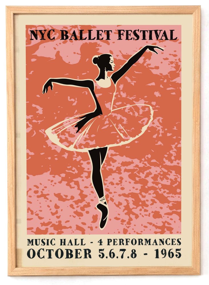 NYC Ballet Festival Wall Art