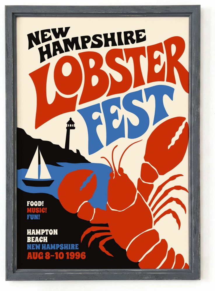 New Hampshire Lobster Fest Poster