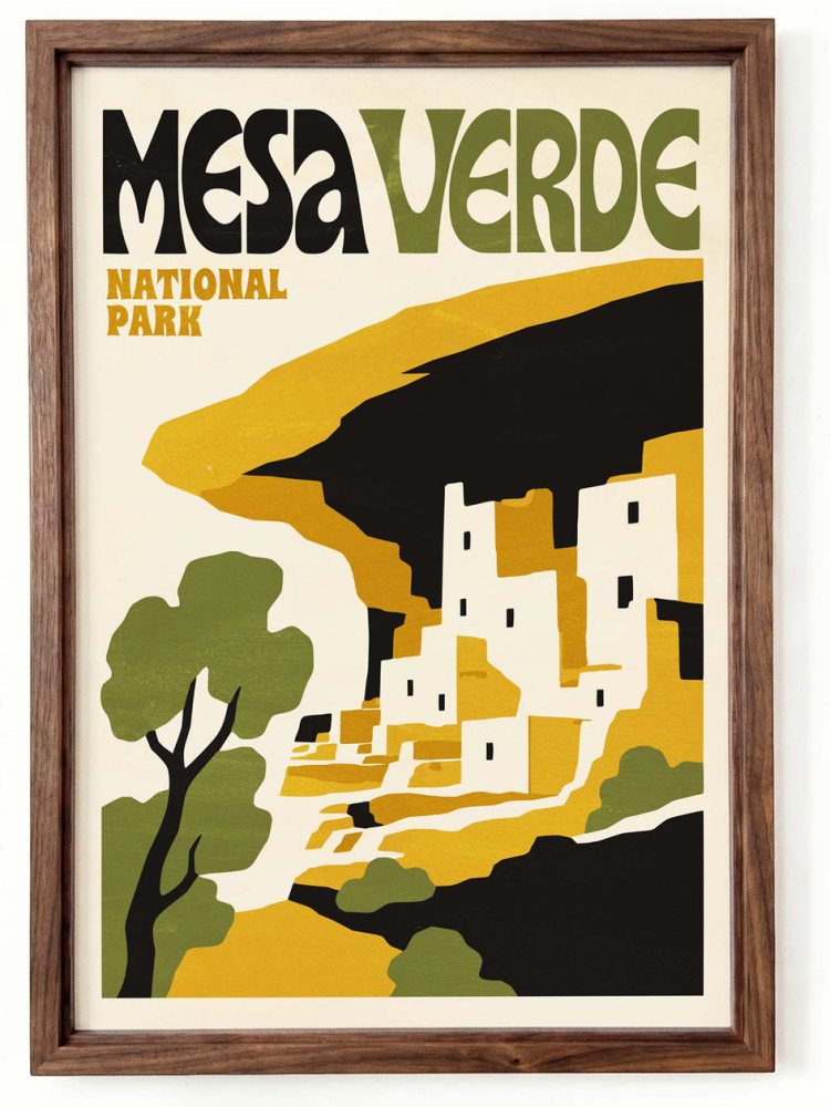 Mesa Verde National Park Poster