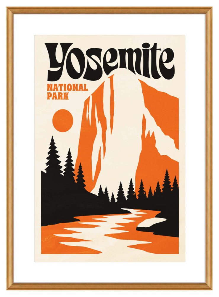Yosemite National Park Poster