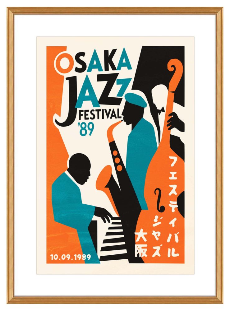 Osaka Jazz Festival ’89 Poster