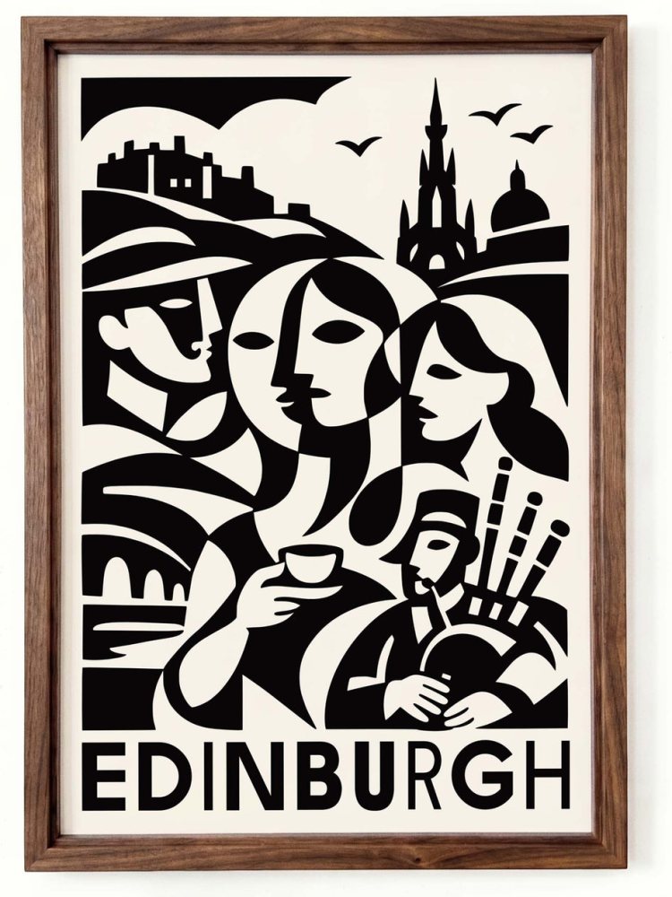 Edinburgh Travel Wall Art