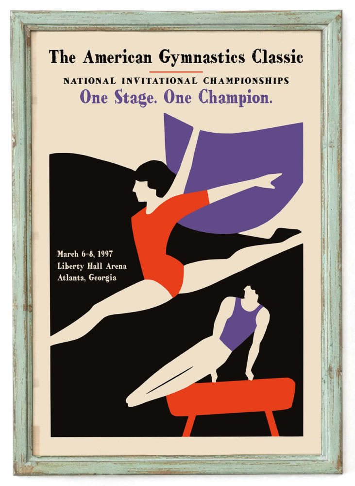 American Gymnastics Classic Poster