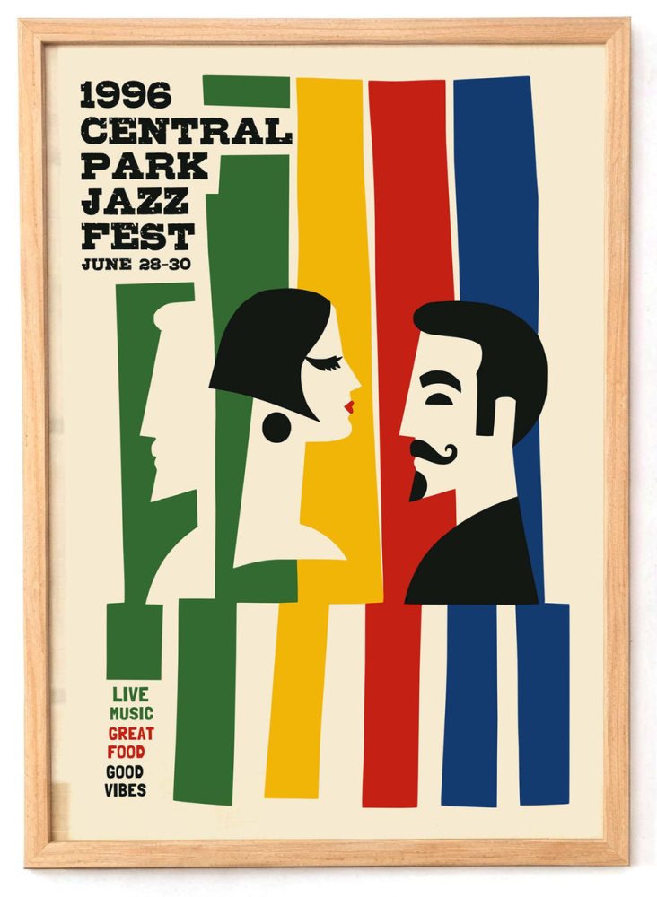 Central Park Jazz Fest Poster