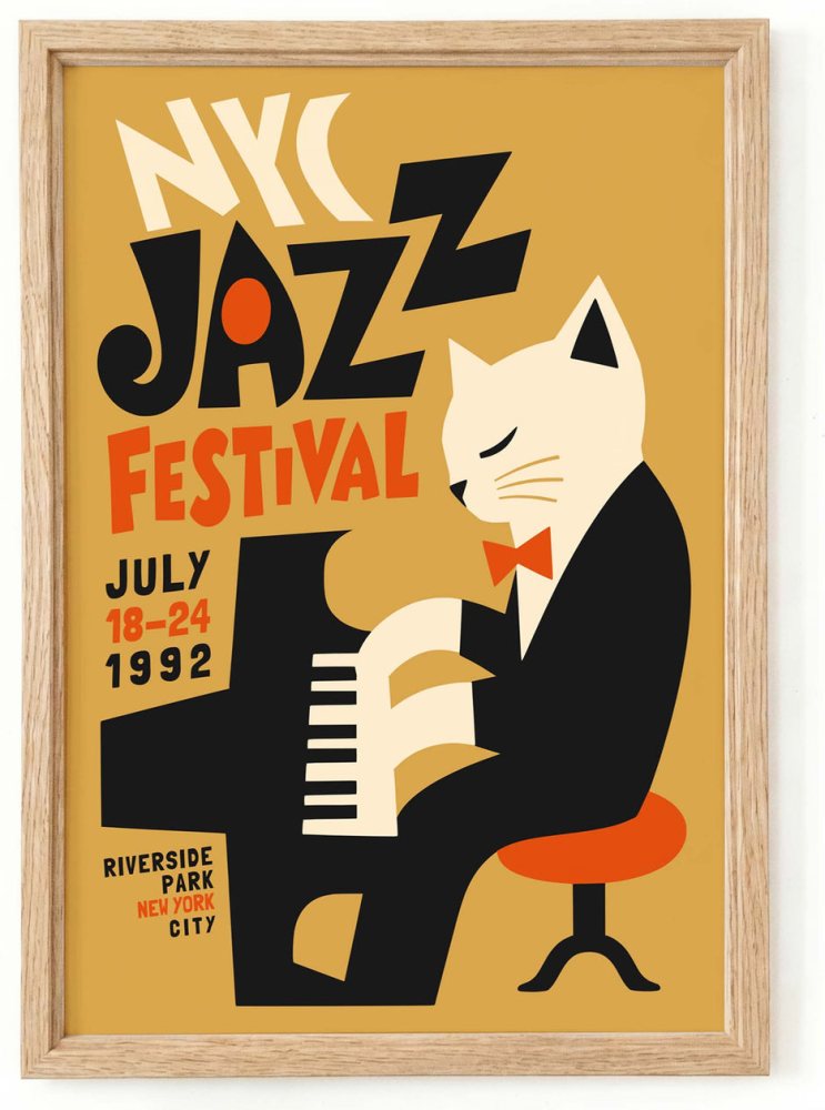 NYC Jazz Festival Wall Art