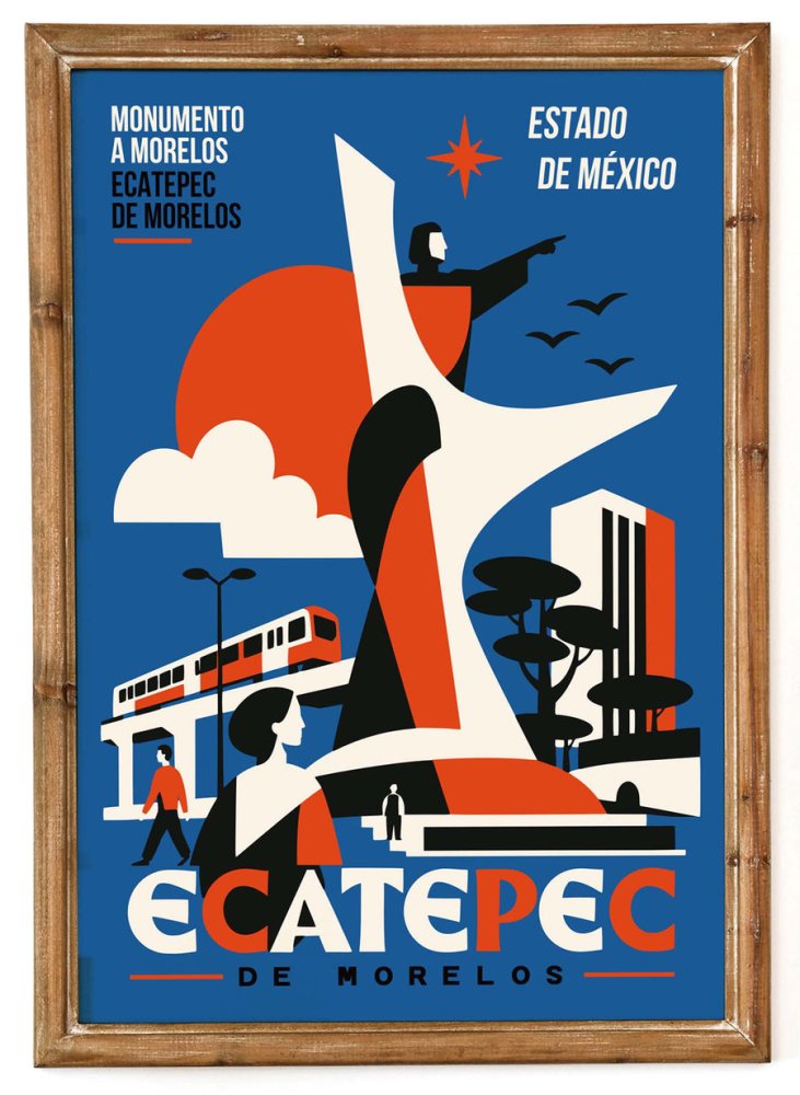 Ecatepec De Morelos Travel Poster