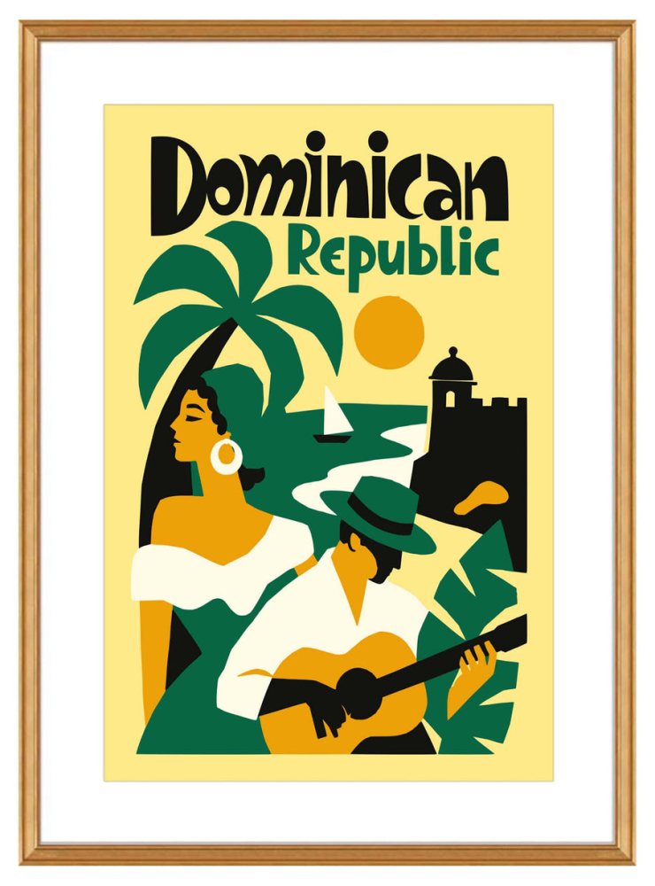 Dominican Republic Travel Wall Art