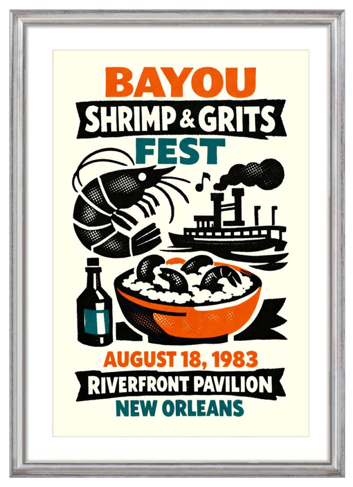 Bayou Shrimp & Grits Fest Poster