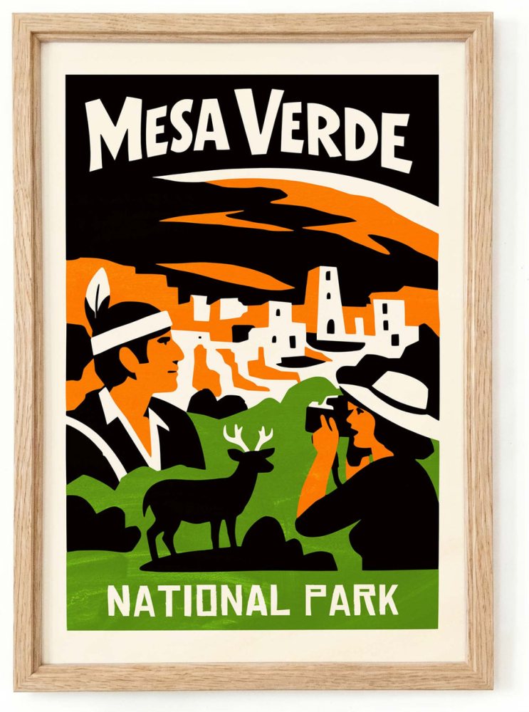 Mesa Verde National Park Poster