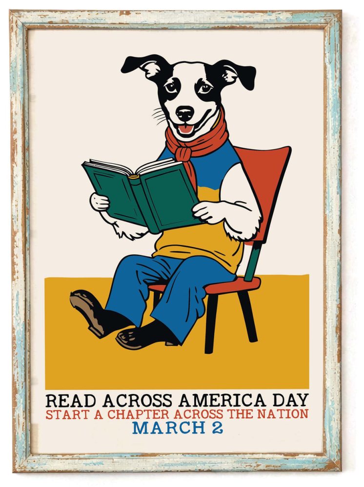 Read Across America Day Poster Print