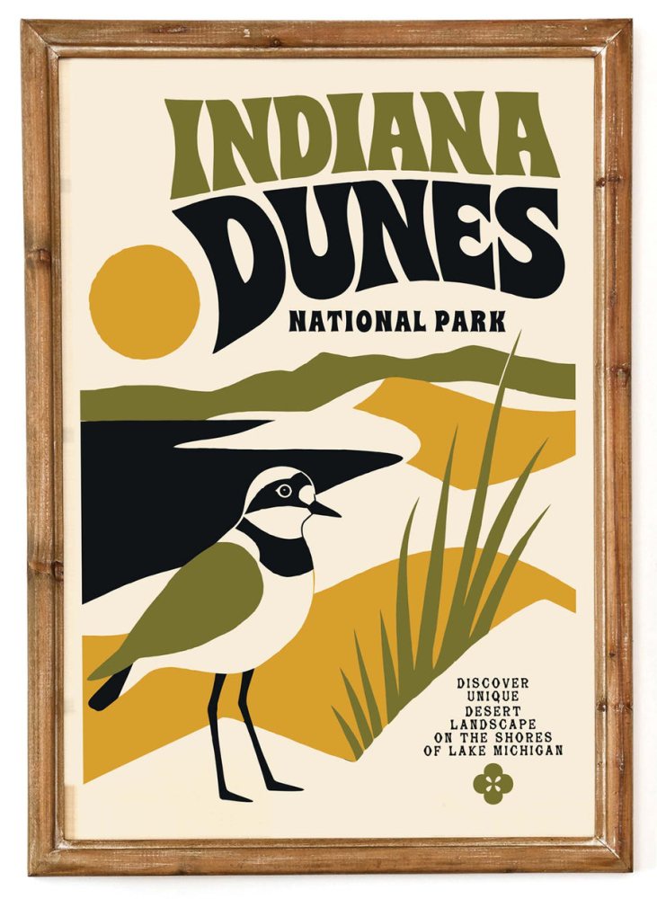 Indiana Dunes National Park Poster