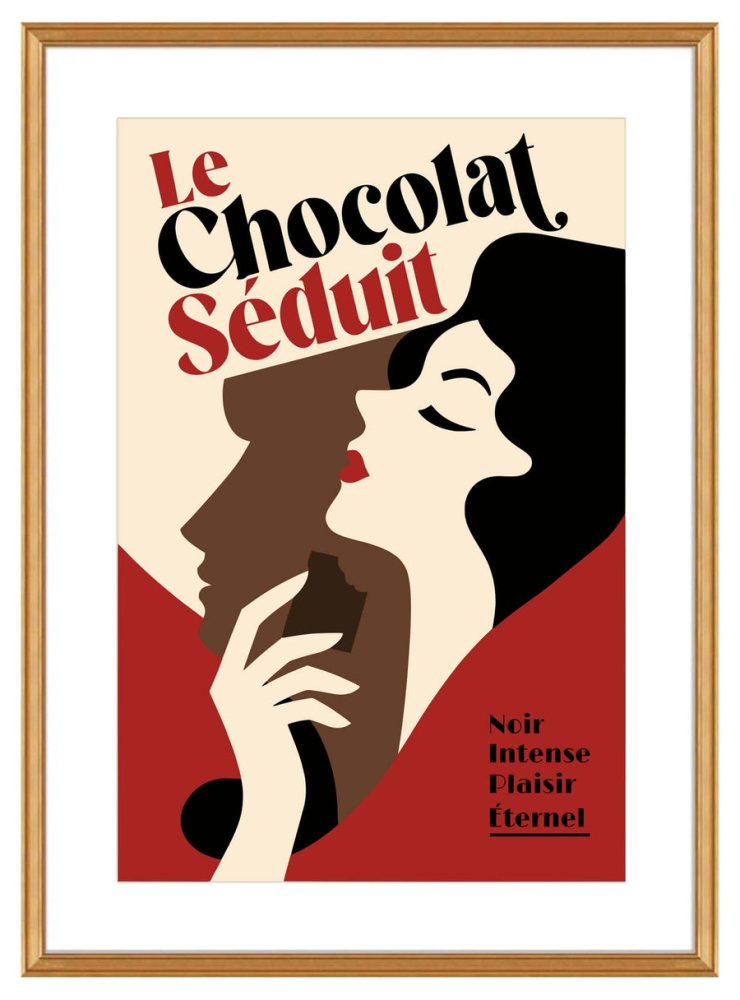French Chocolate Poster Print