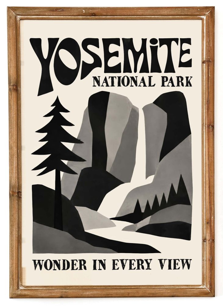 Yosemite National Park Poster Print