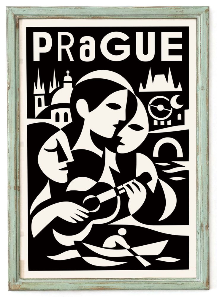 Prague Travel Wall Art