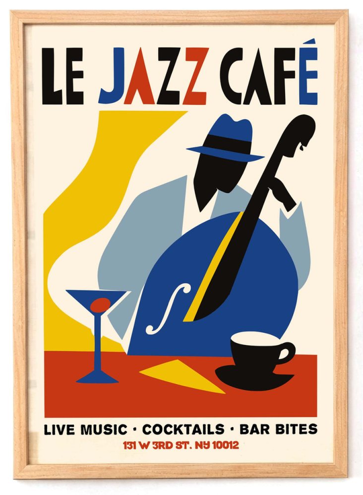 Le Jazz Café Poster