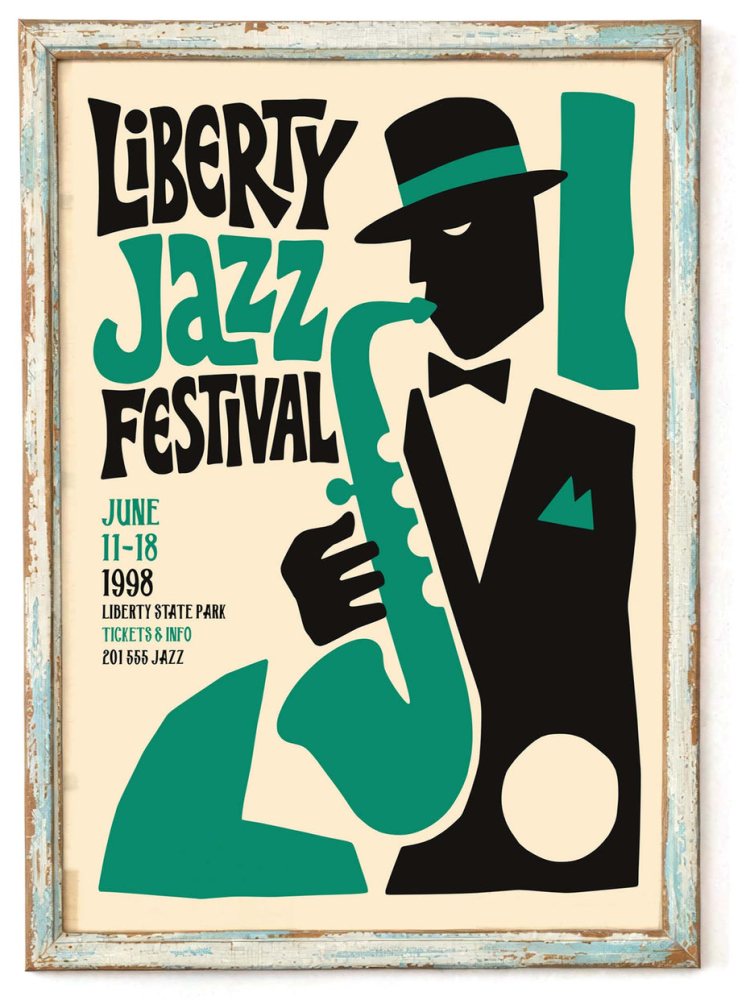 Liberty Jazz Festival Poster