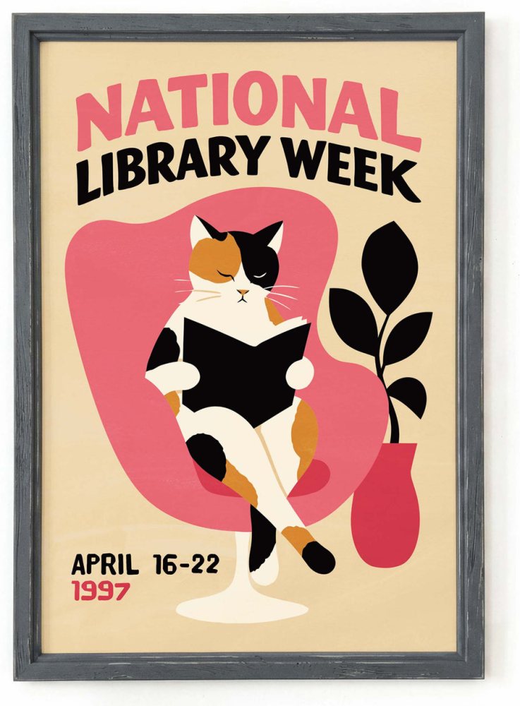 National Library Week Poster Print