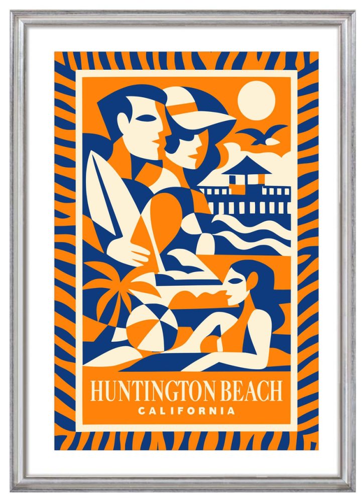 Huntington Beach California Poster