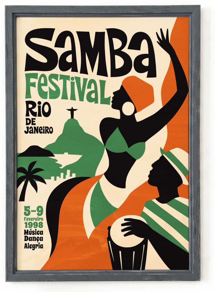 Rio Samba Festival Poster