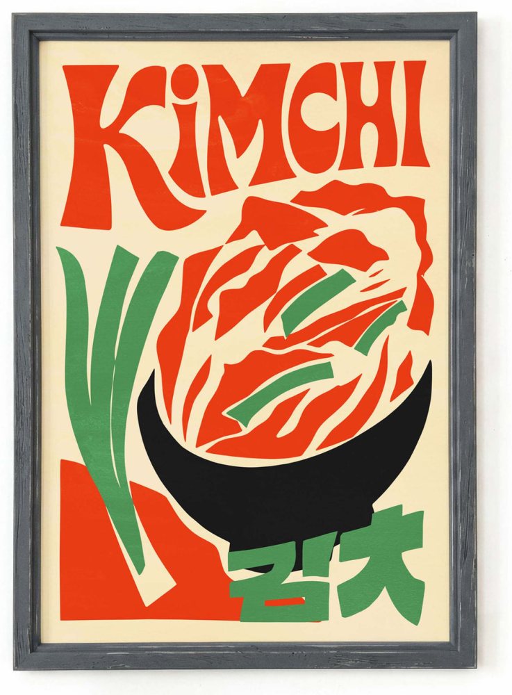 Traditional Kimchi Poster