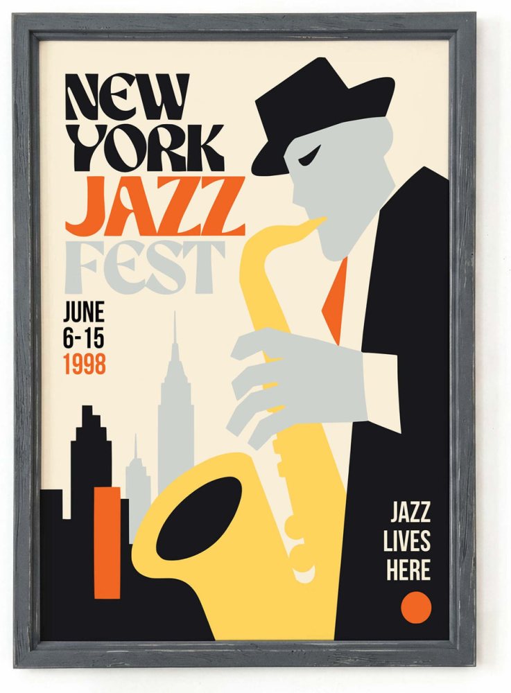 New York Jazz Fest Poster