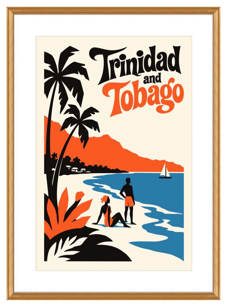 Trinidad and Tobago Travel Poster