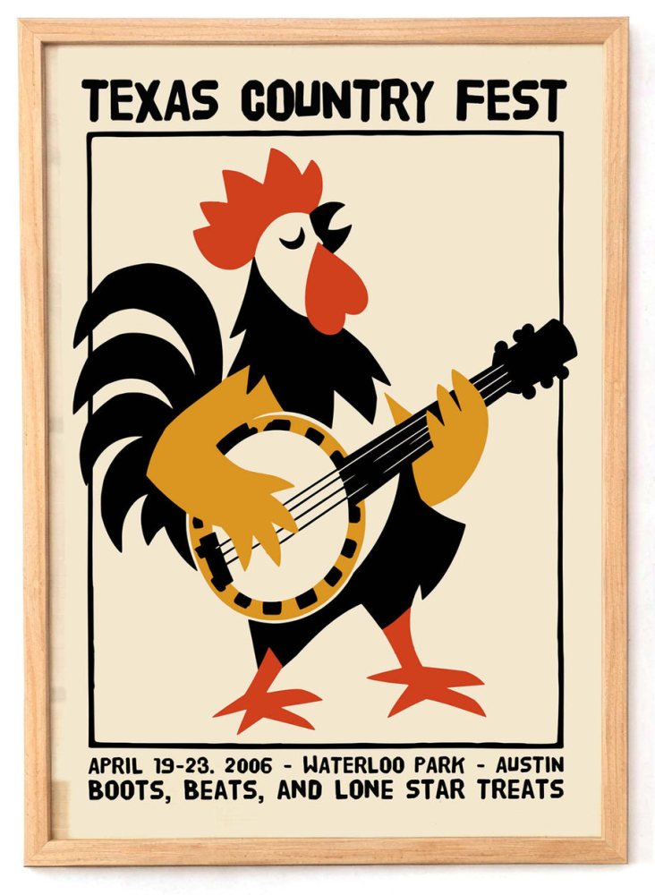 Texas Country Fest Print