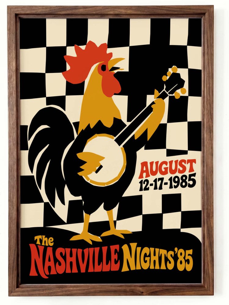 Nashville Nights Print