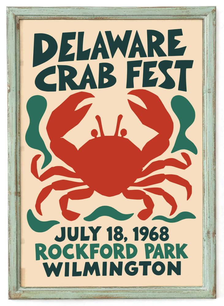 Delaware Crab Fest Poster
