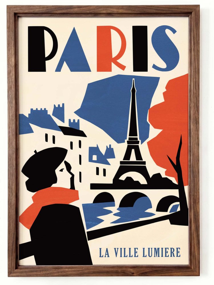 Paris City Of Light Print