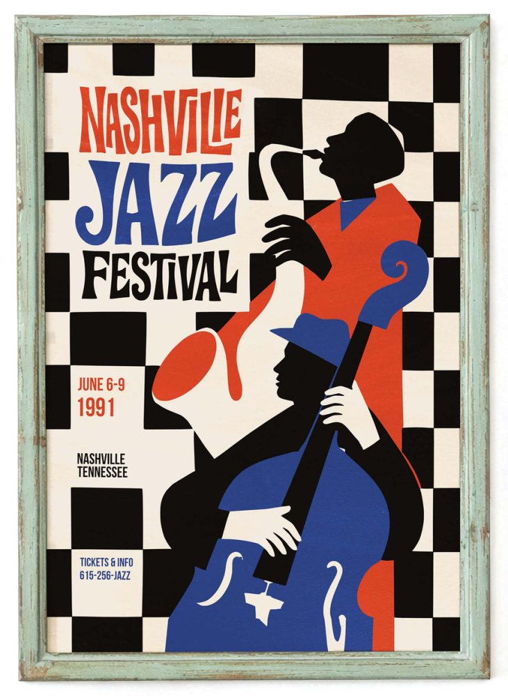 Nashville Jazz Festival Poster