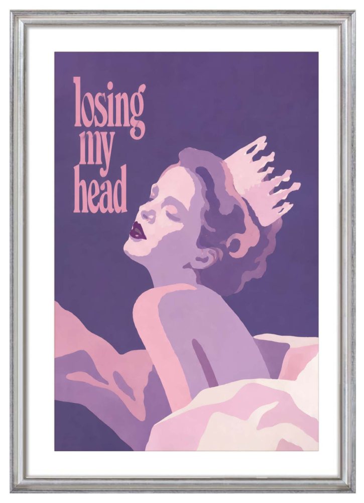 Losing My Head Print