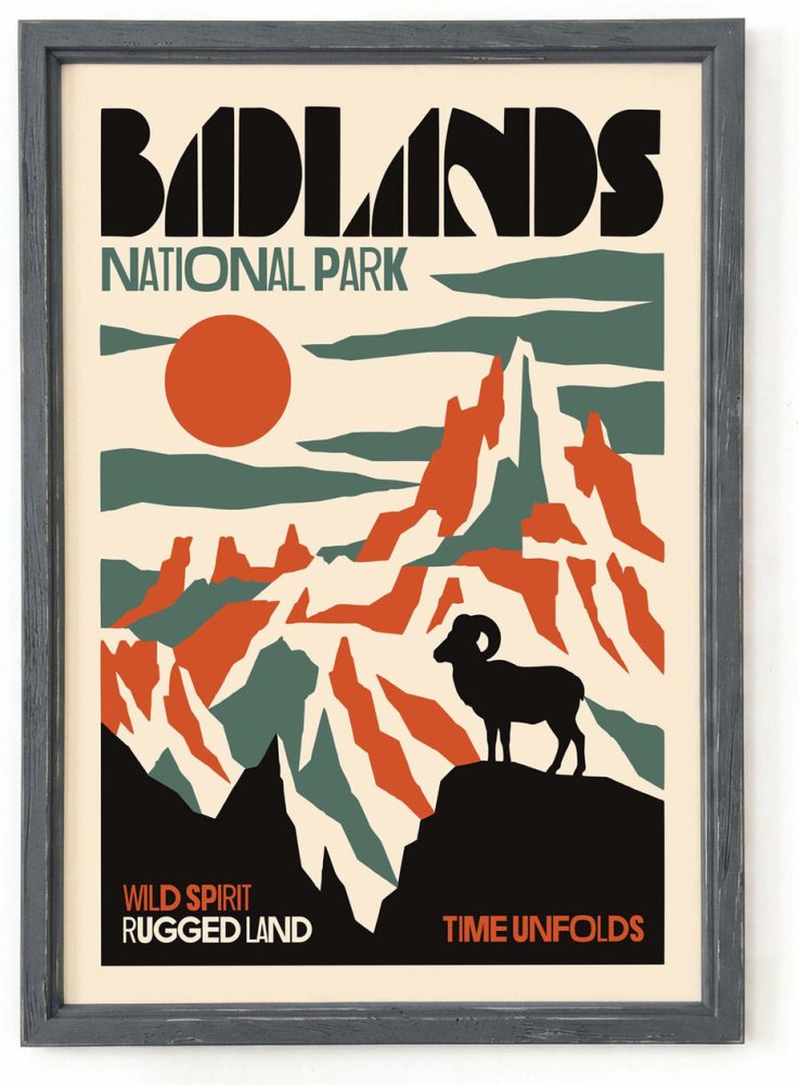 Badlands National Park Wall Art