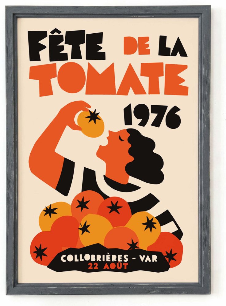 Fête De La Tomate Poster