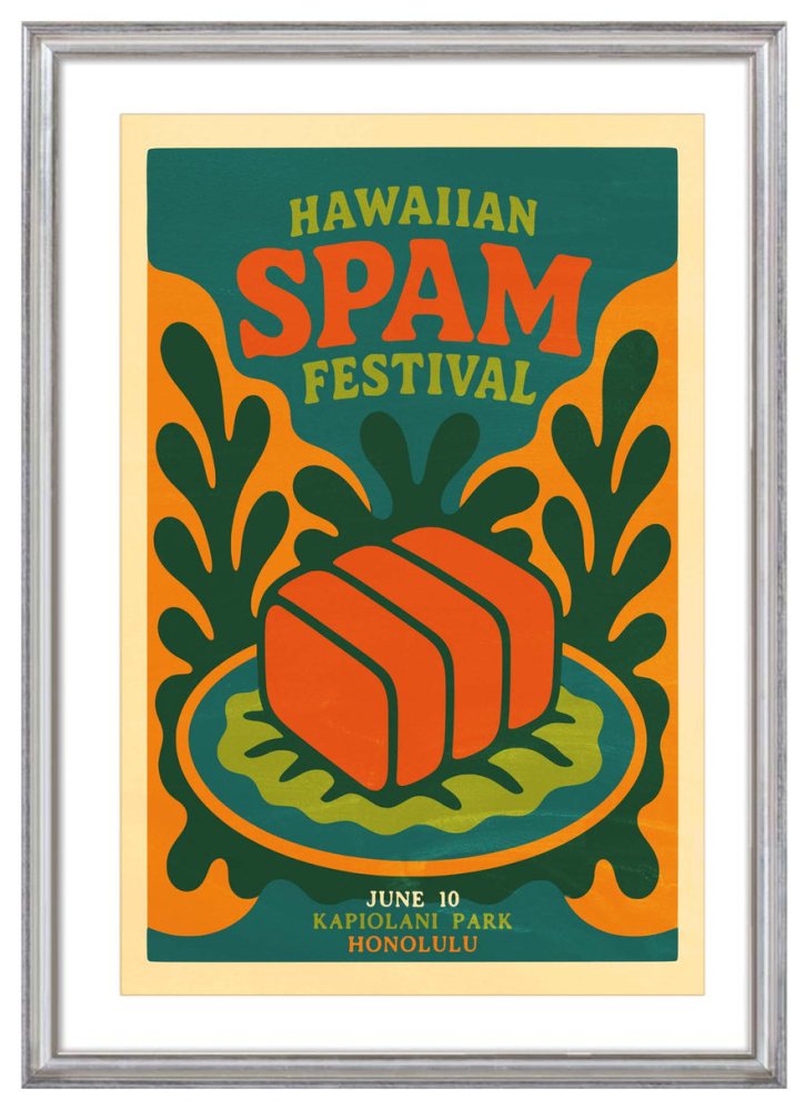 Hawaiian Spam Festival Print