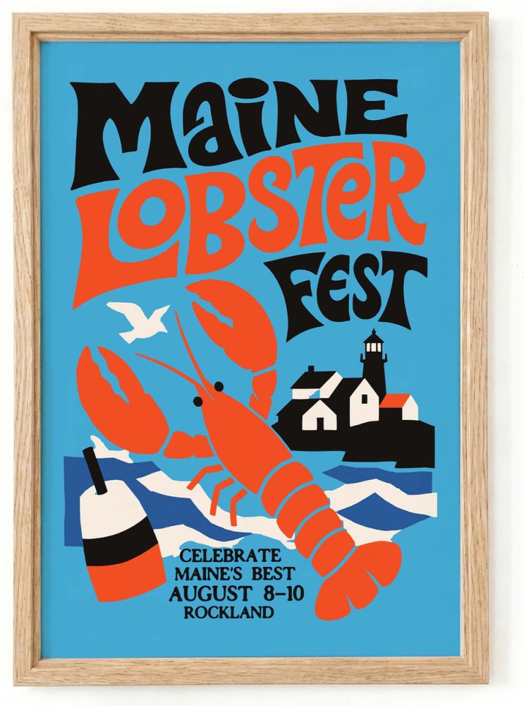 Maine Lobster Fest Poster