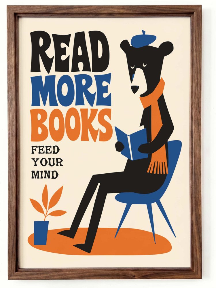 Read More Books Wall Art