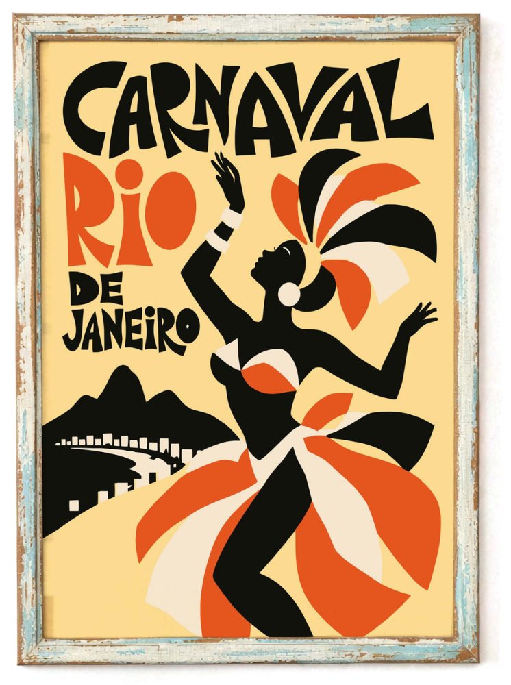 Carnaval Rio De Janeiro Poster