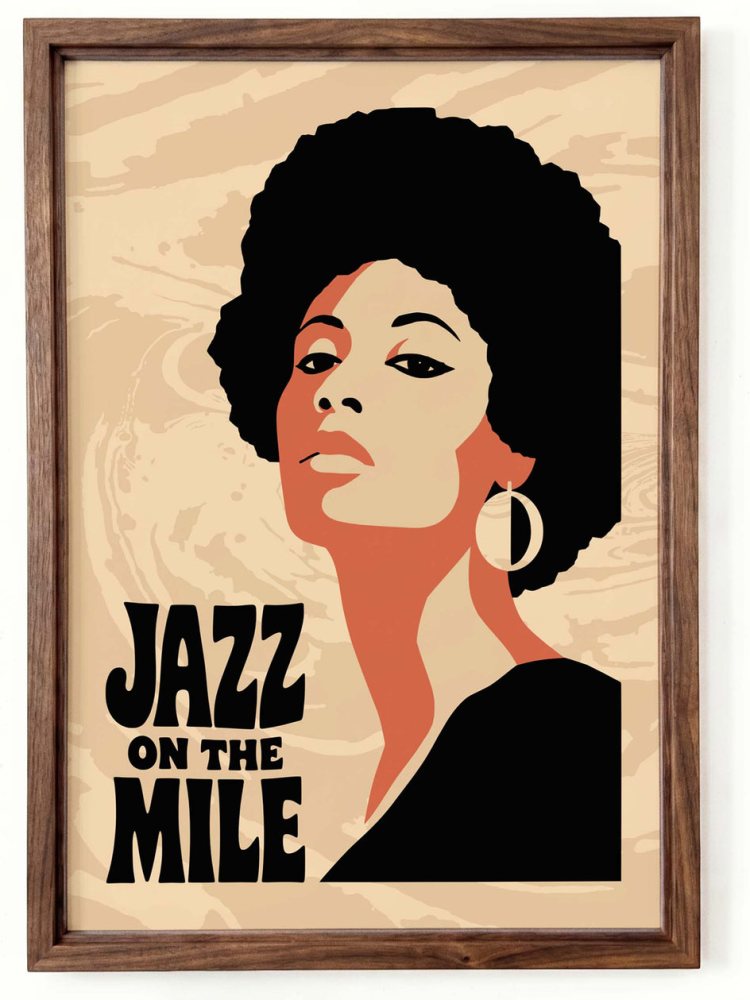 Jazz On The Mile Print