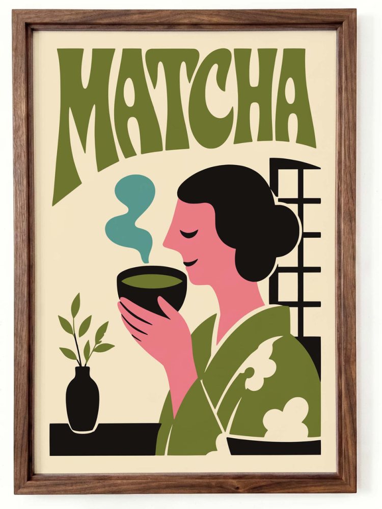 Matcha Tea Wall Art