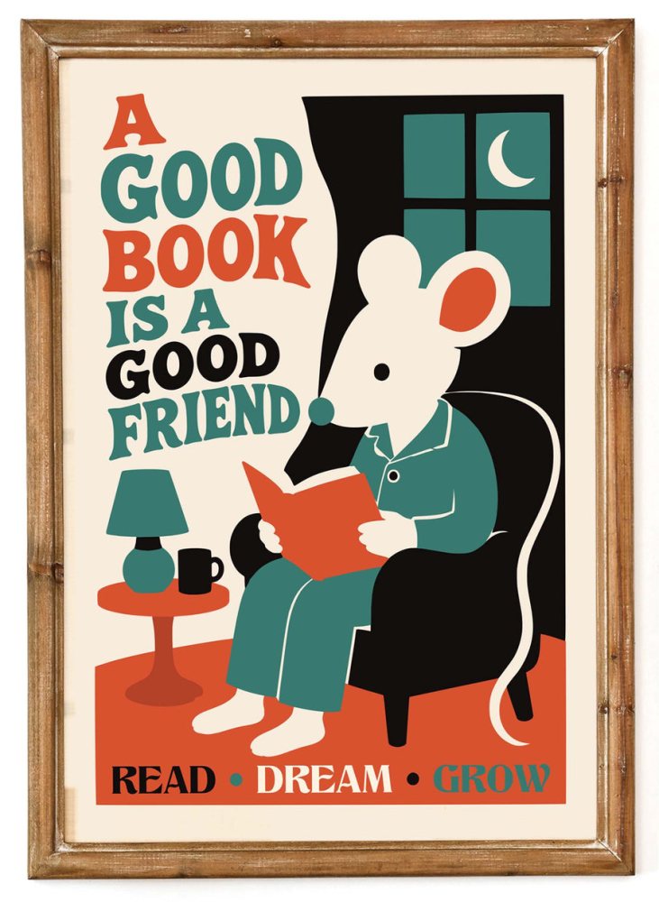 Good Book Friend Poster