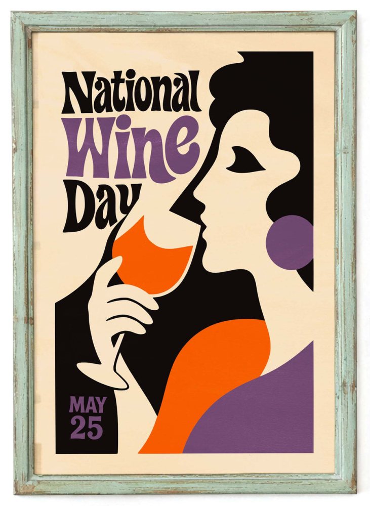 National Wine Day Print