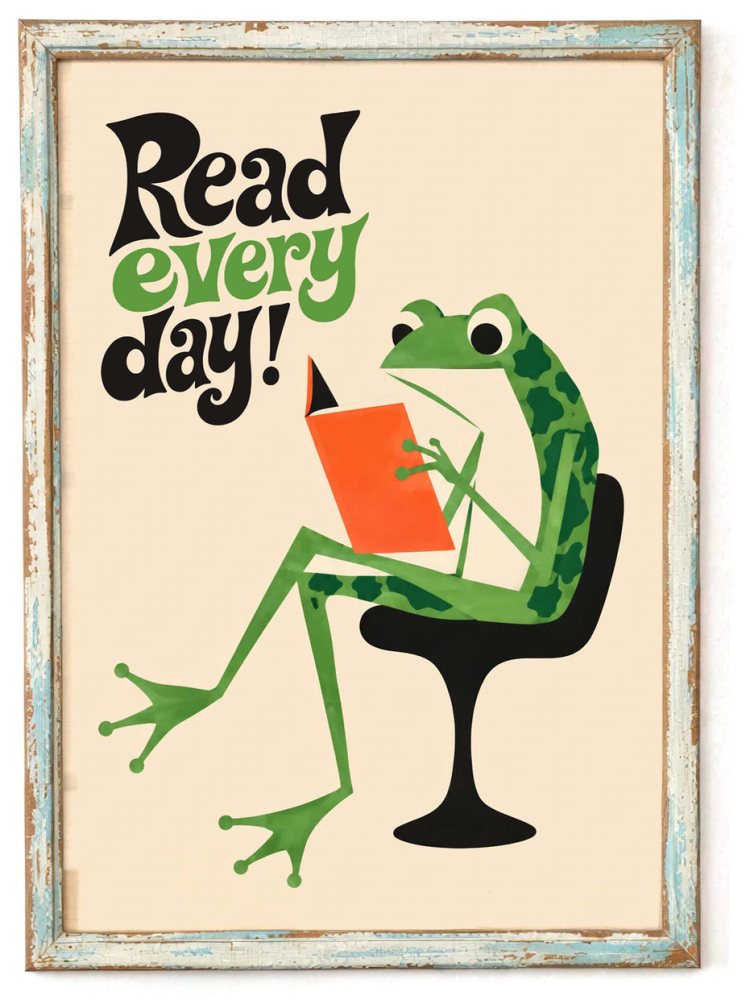 Read Every Day Poster