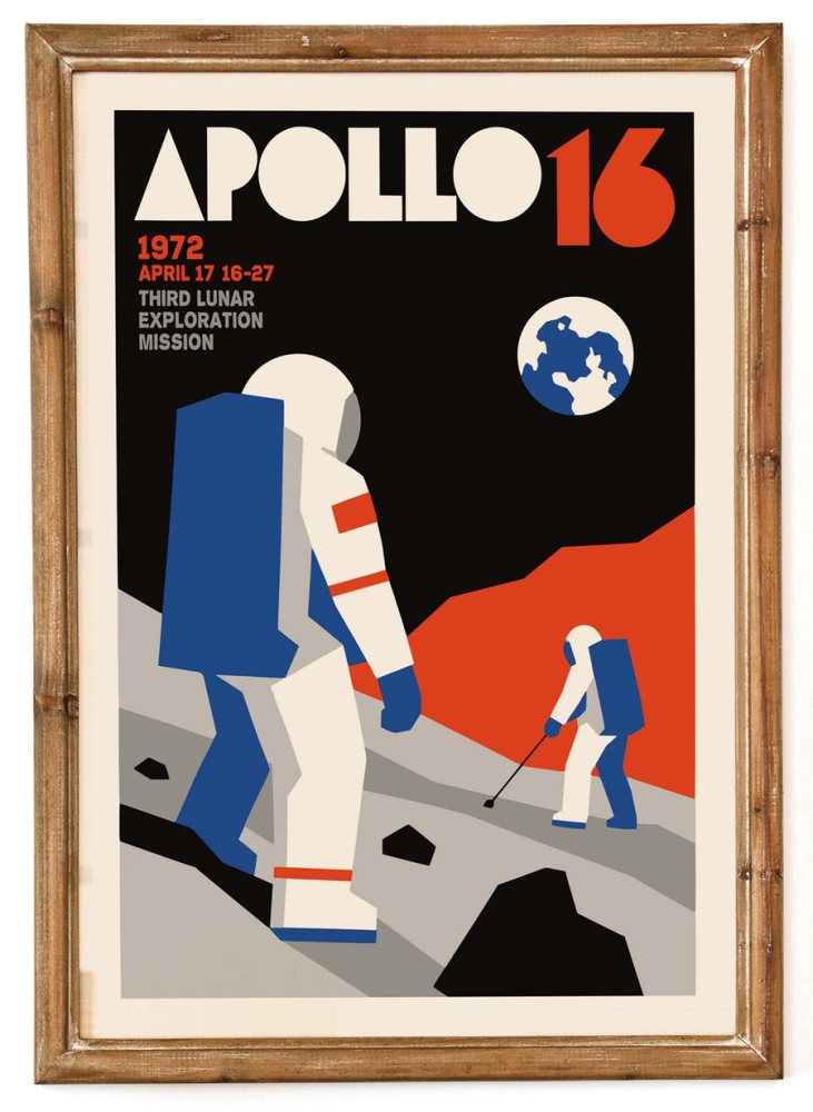 Apollo Sixteen Wall Art