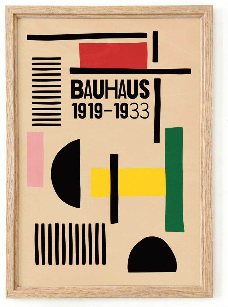 Bauhaus 1919 1933 Poster Print