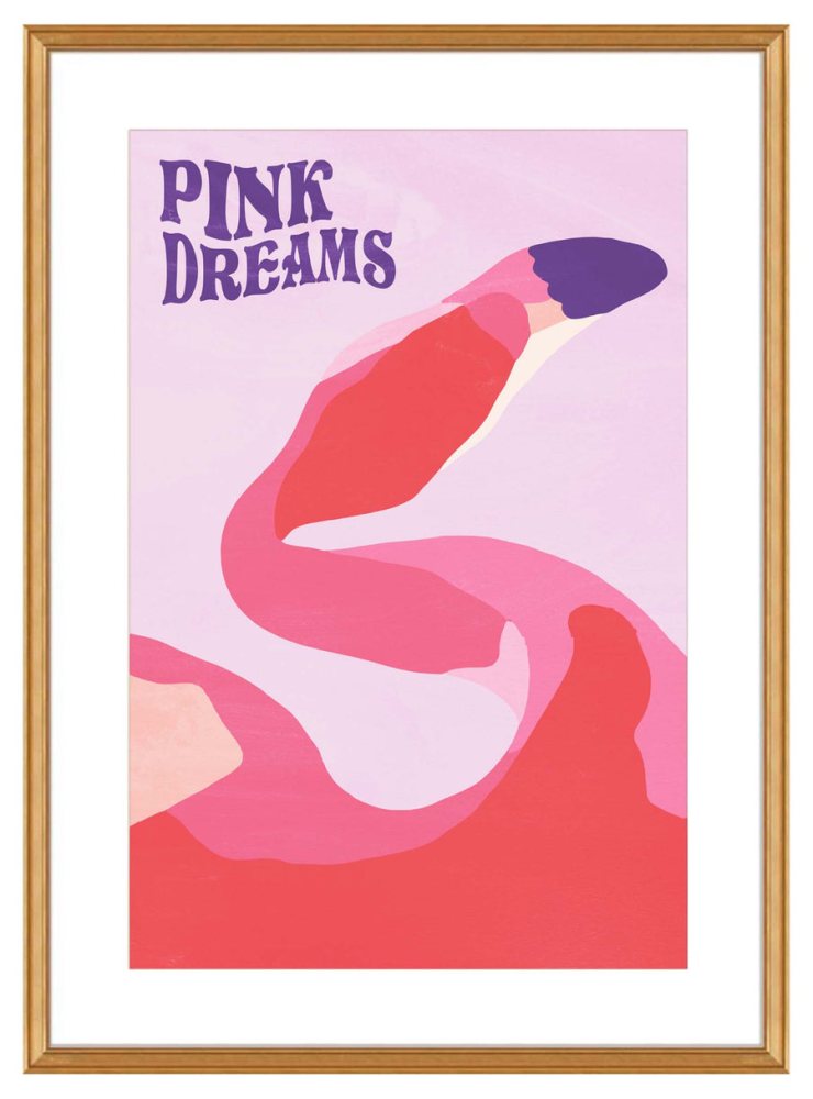 Pink Dreams Wall Art Print