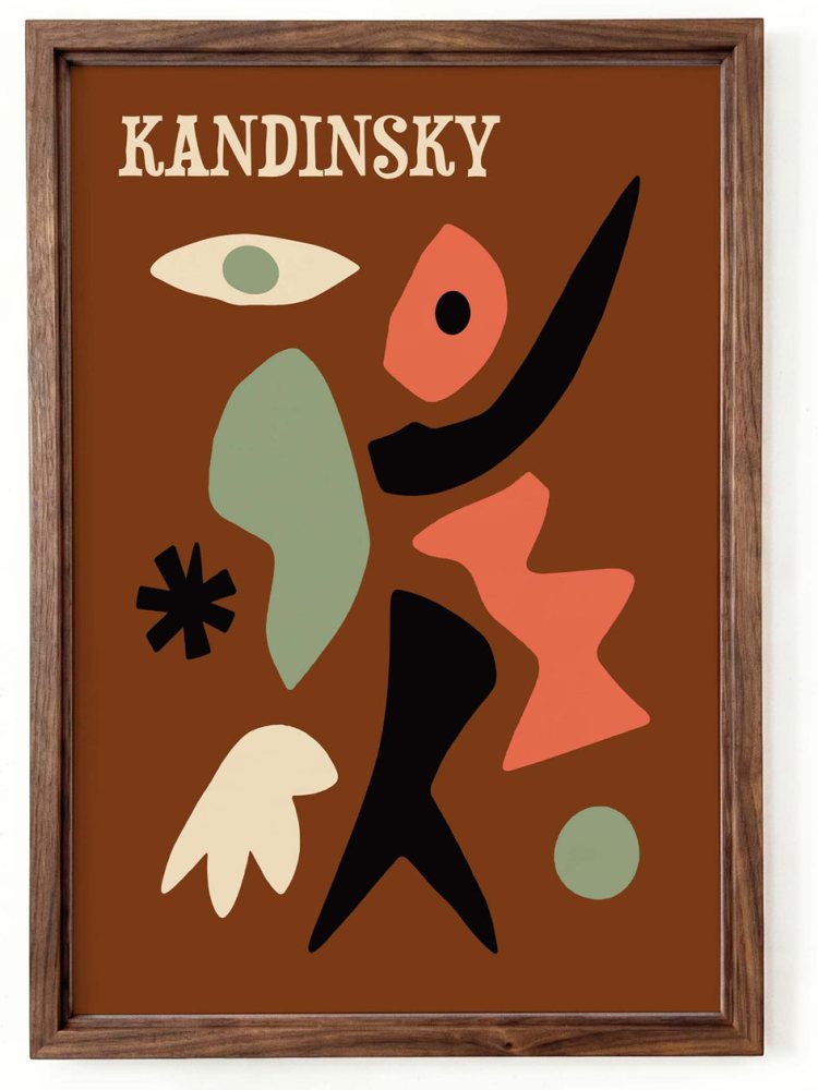 Kandinsky Abstract Poster Print